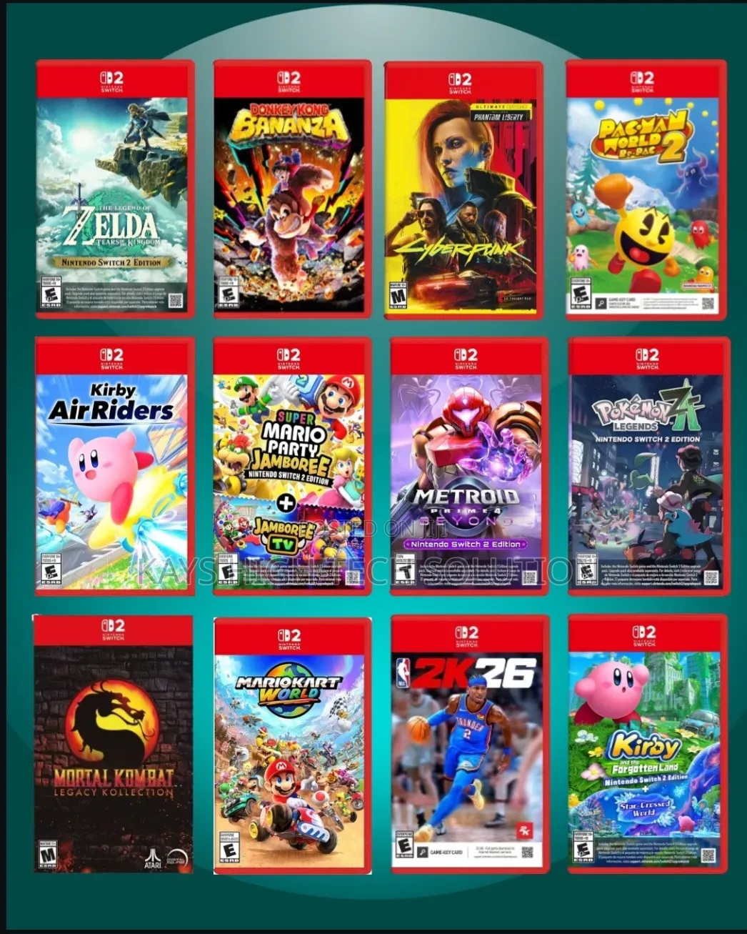 Nintendo Switch 2 Games Installations
