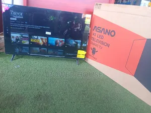 Asano 43” Smart TV Beautiful Display, Smooth Performance Affordable