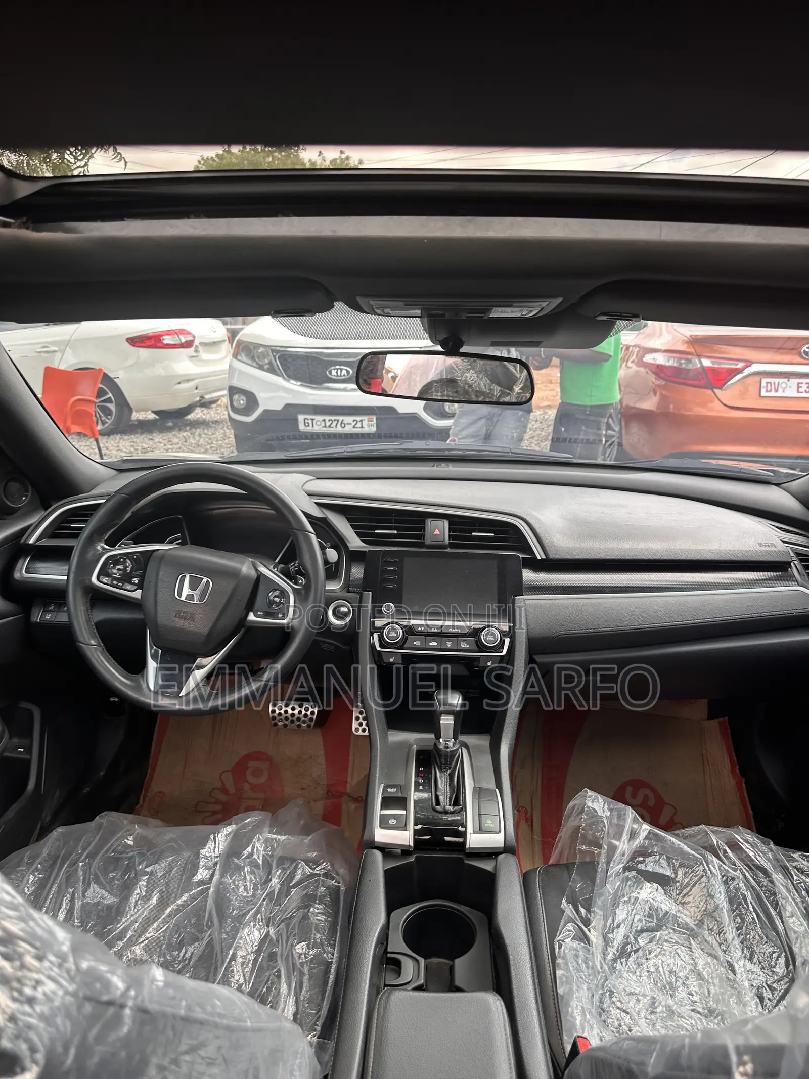 Honda Civic Sport Sedan 2019 Gray