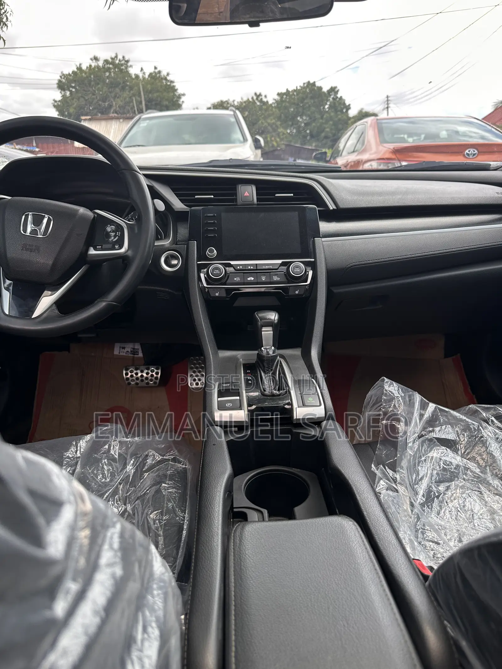 Honda Civic Sport Sedan 2019 Gray