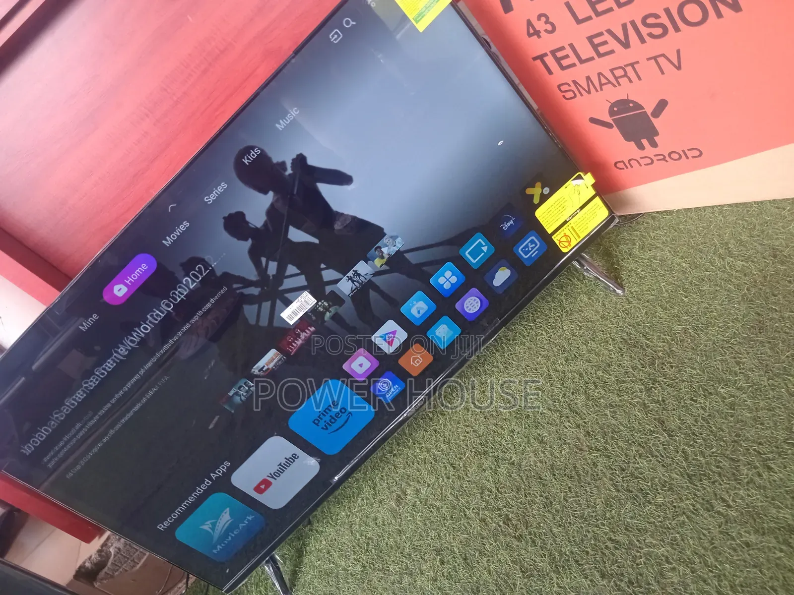 Asano 43 Inch Smart TV – Big Screen, Clear Picture Smart Technology