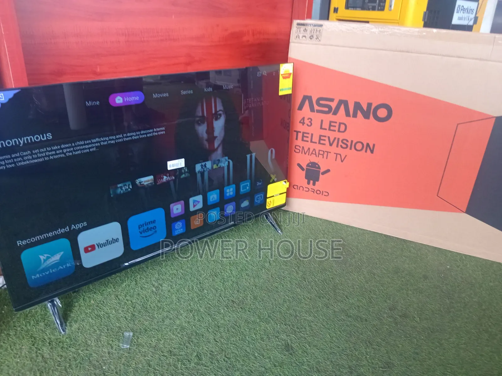 Asano 43” Smart Television – Super Quality TV for Home Office