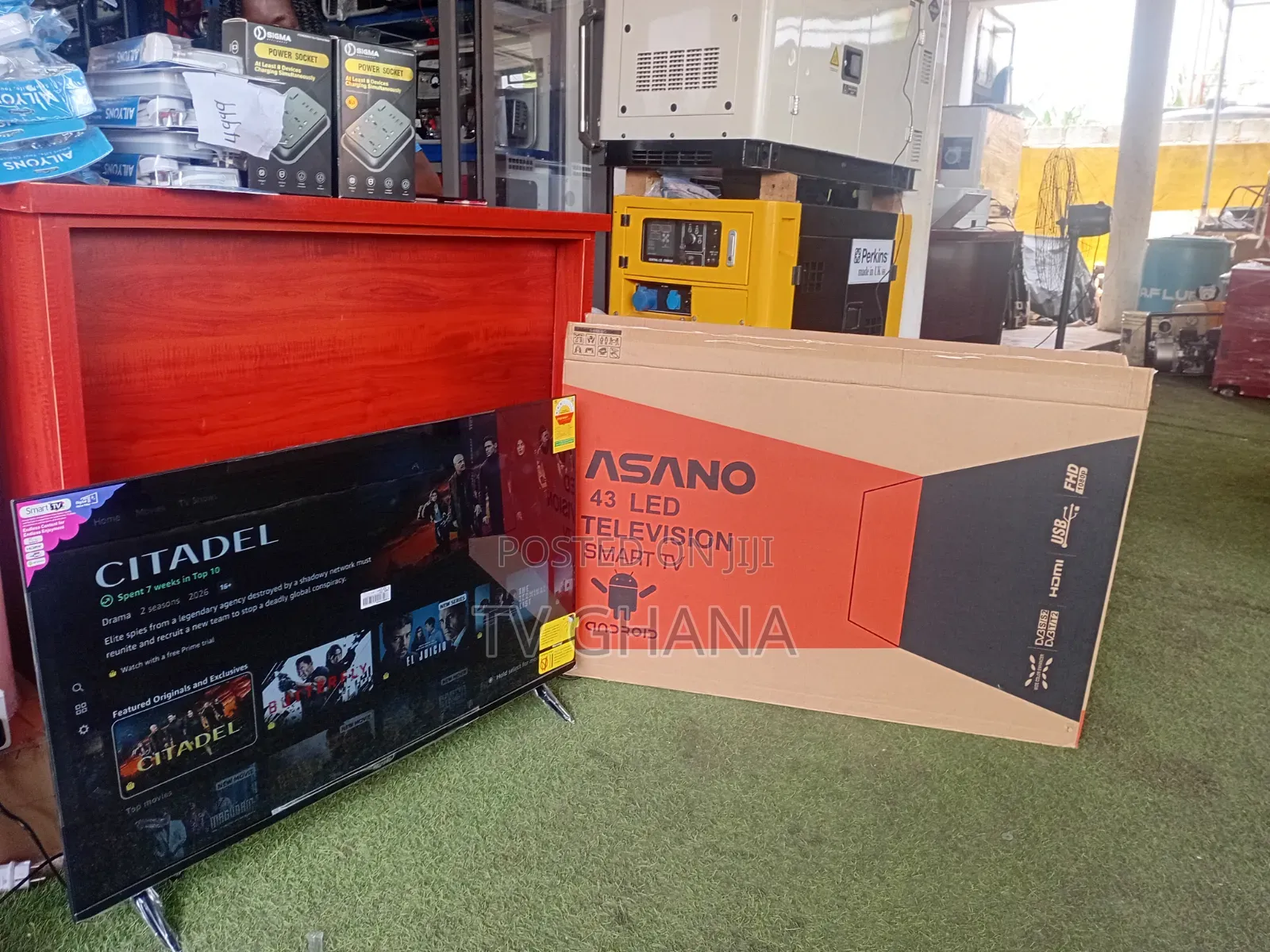 Asano 43” Smart Television – Powerful Smart Performance,43 TVS