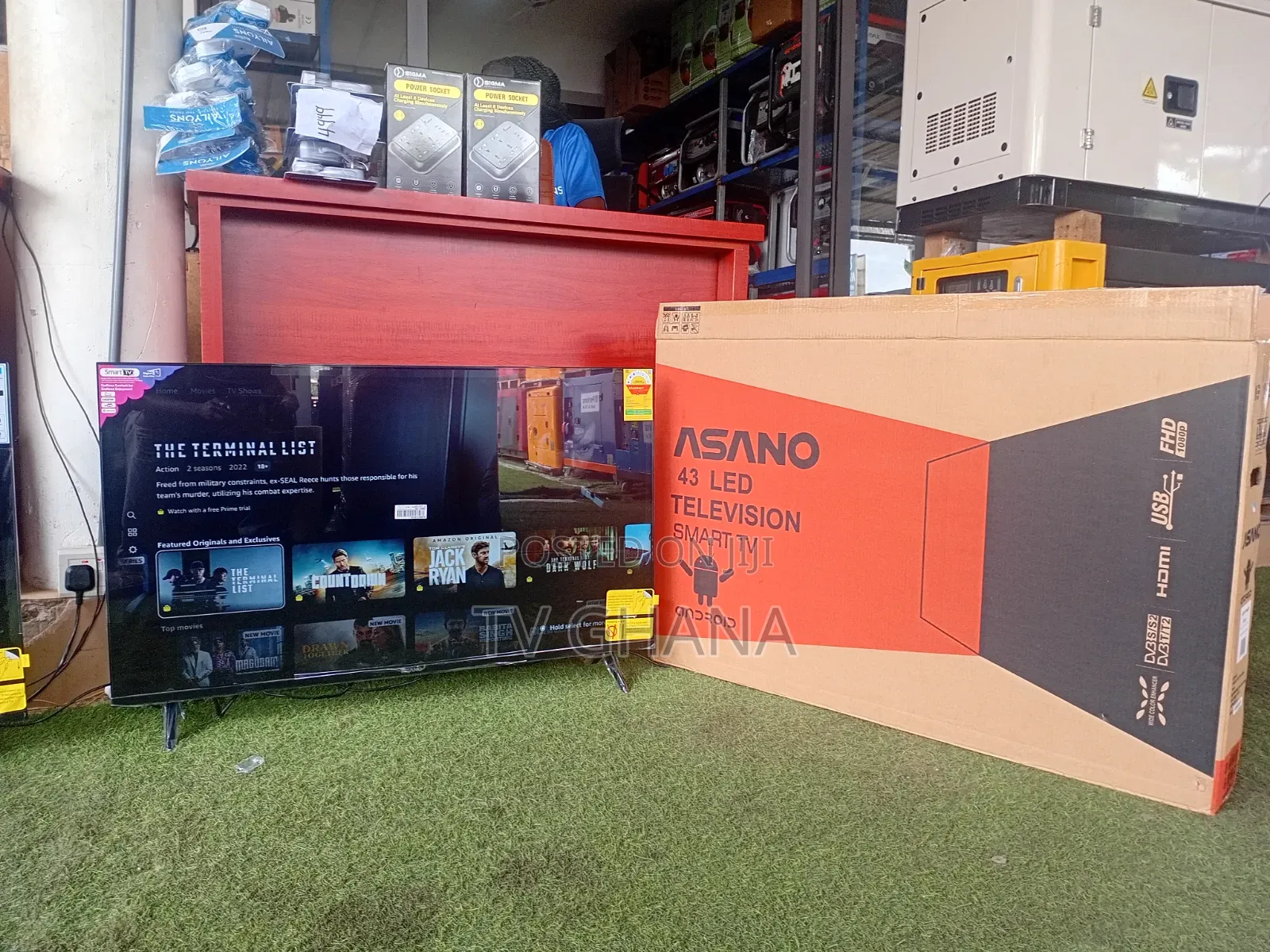 Asano 43” Smart Television – Powerful Smart Performance,43 TVS