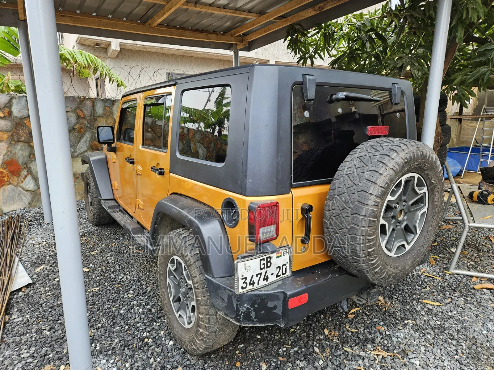 Jeep Wrangler 2008 Orange
