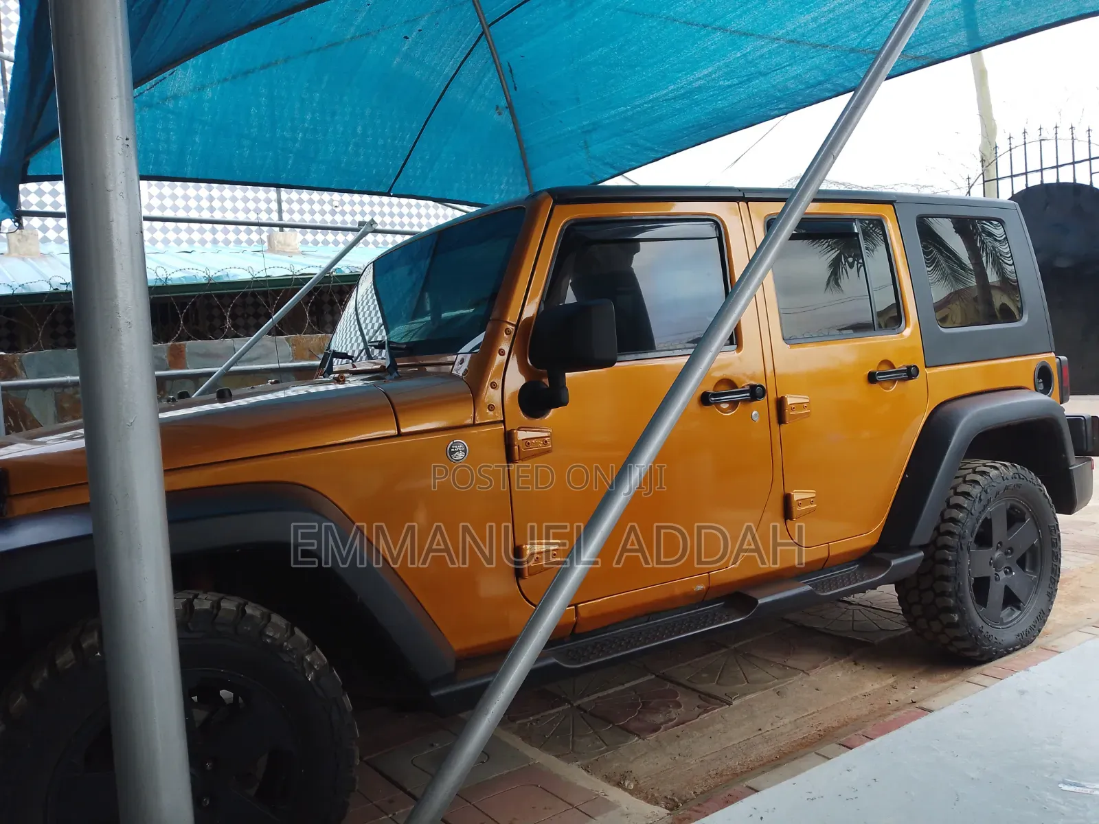 Jeep Wrangler 2008 Orange