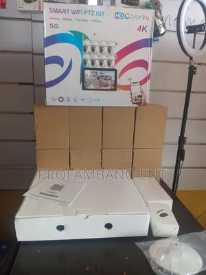 Wireless 8 Channels Smart Wifi CCTV Kit Camera