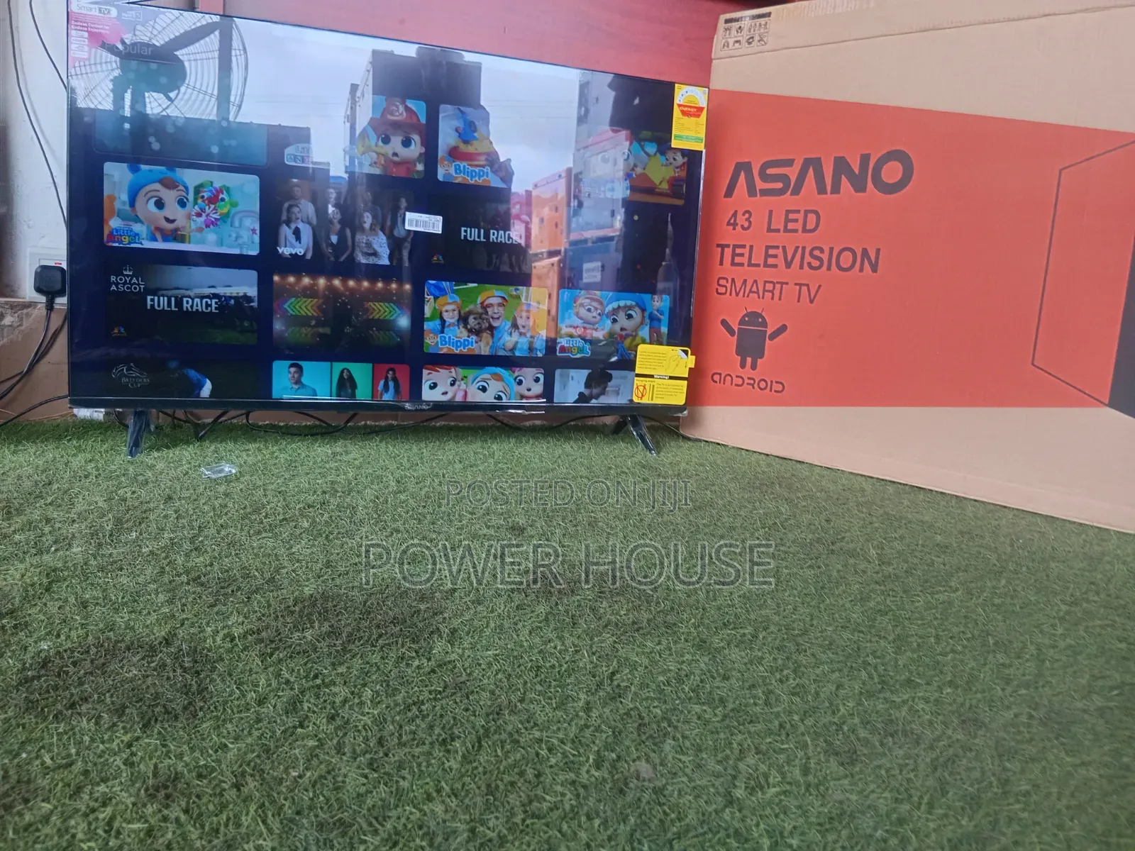Asano 43 Inch Smart TV – Smart Entertainment With Premium