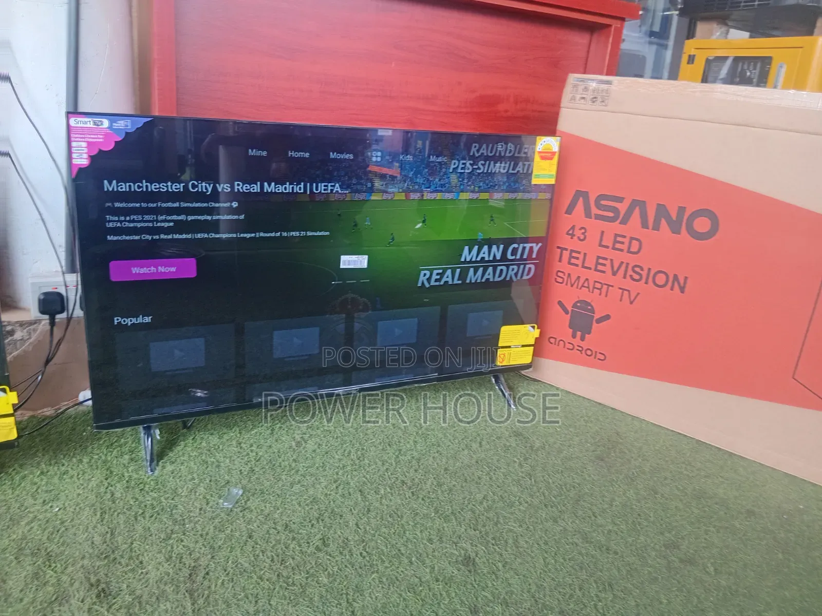 Asano 43 Inch Smart TV – Smart Entertainment With Premium
