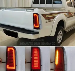 Smoked Black Tail Light for Hilux