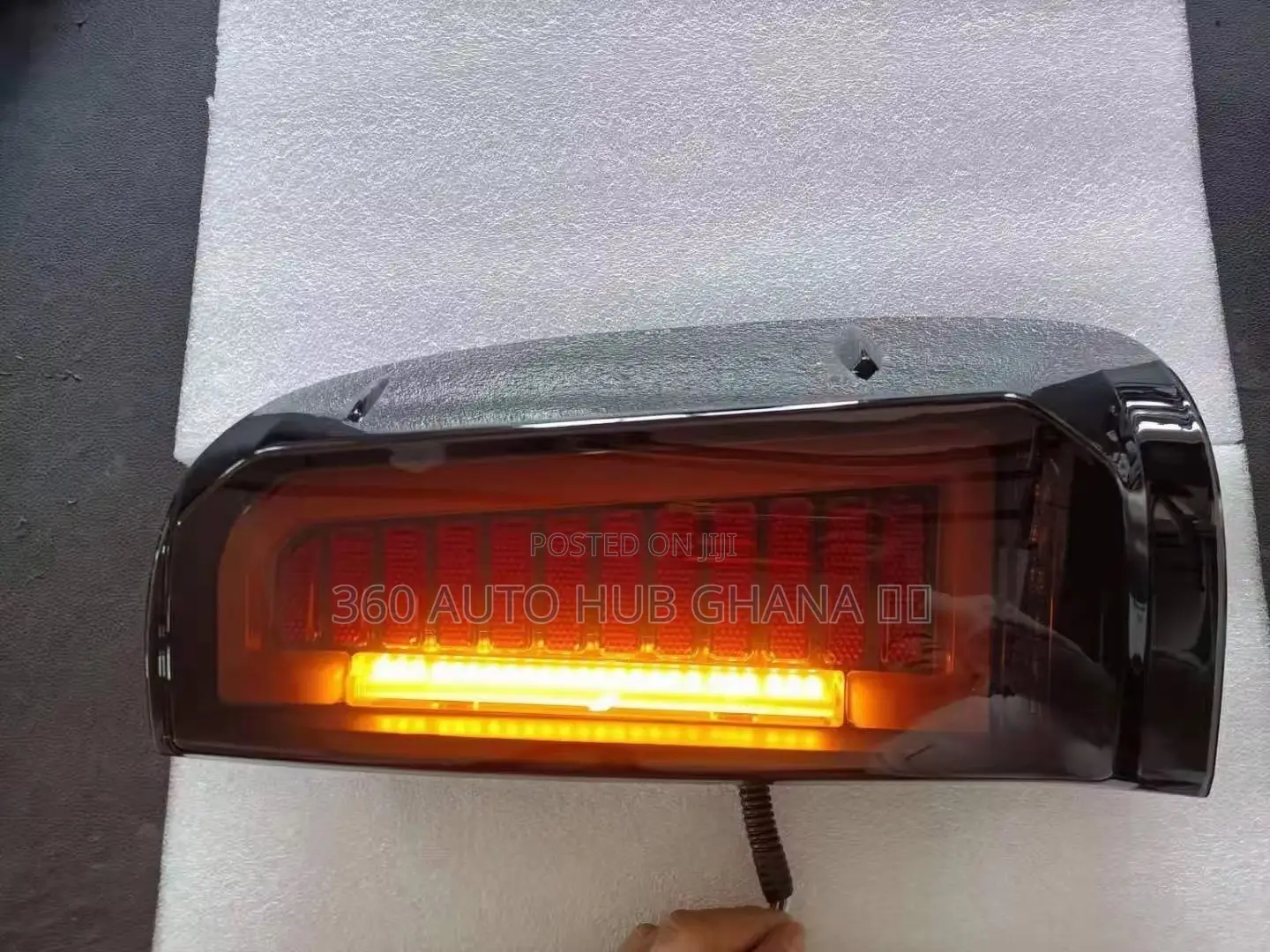 Smoked Black Tail Light for Hilux