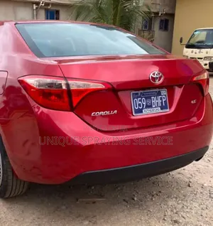 Toyota Corolla 2017 Red
