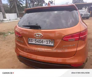 Hyundai Santa Fe 2014 Orange