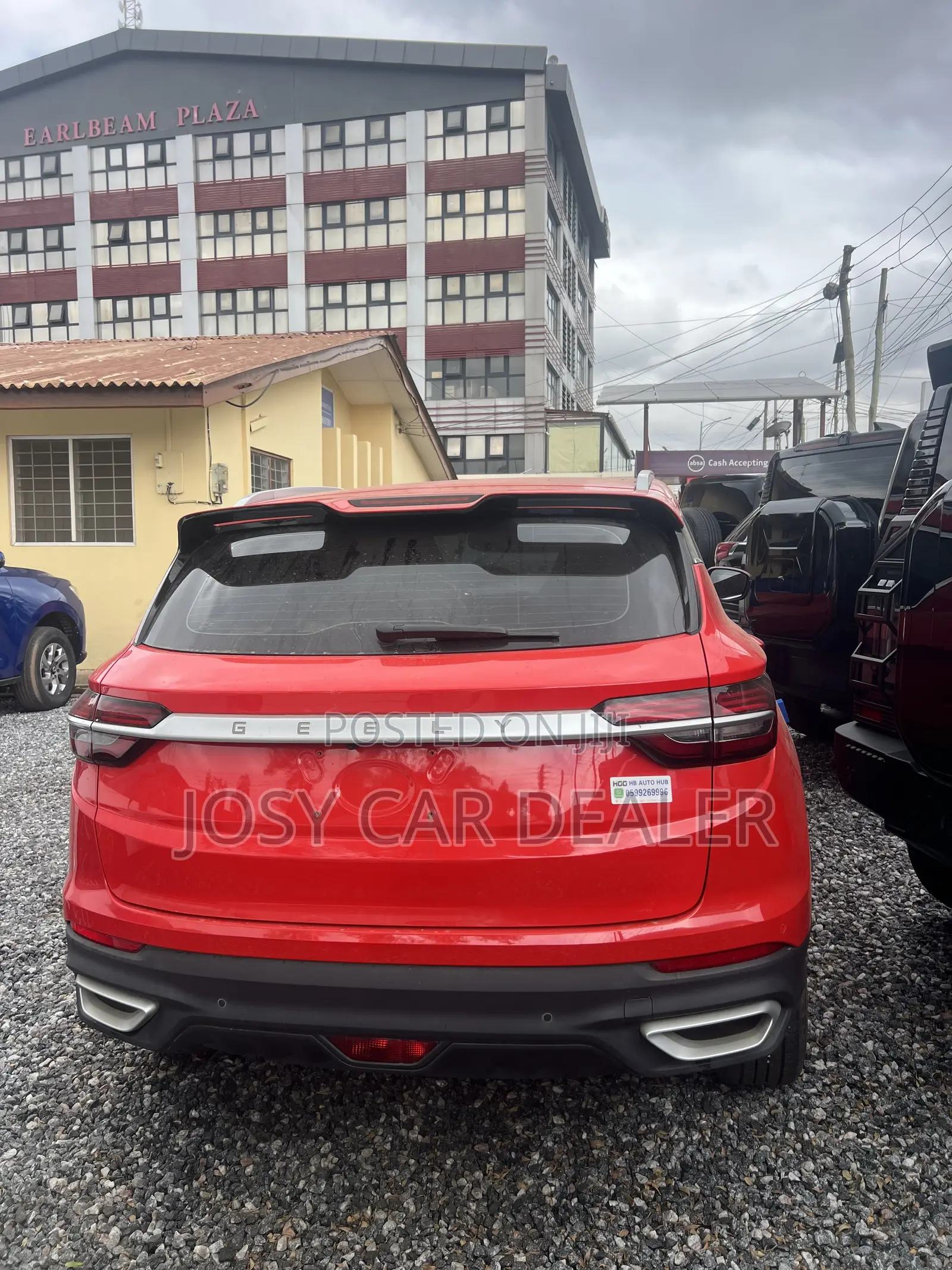 Geely Coolray 1.5 FWD 2021 Red