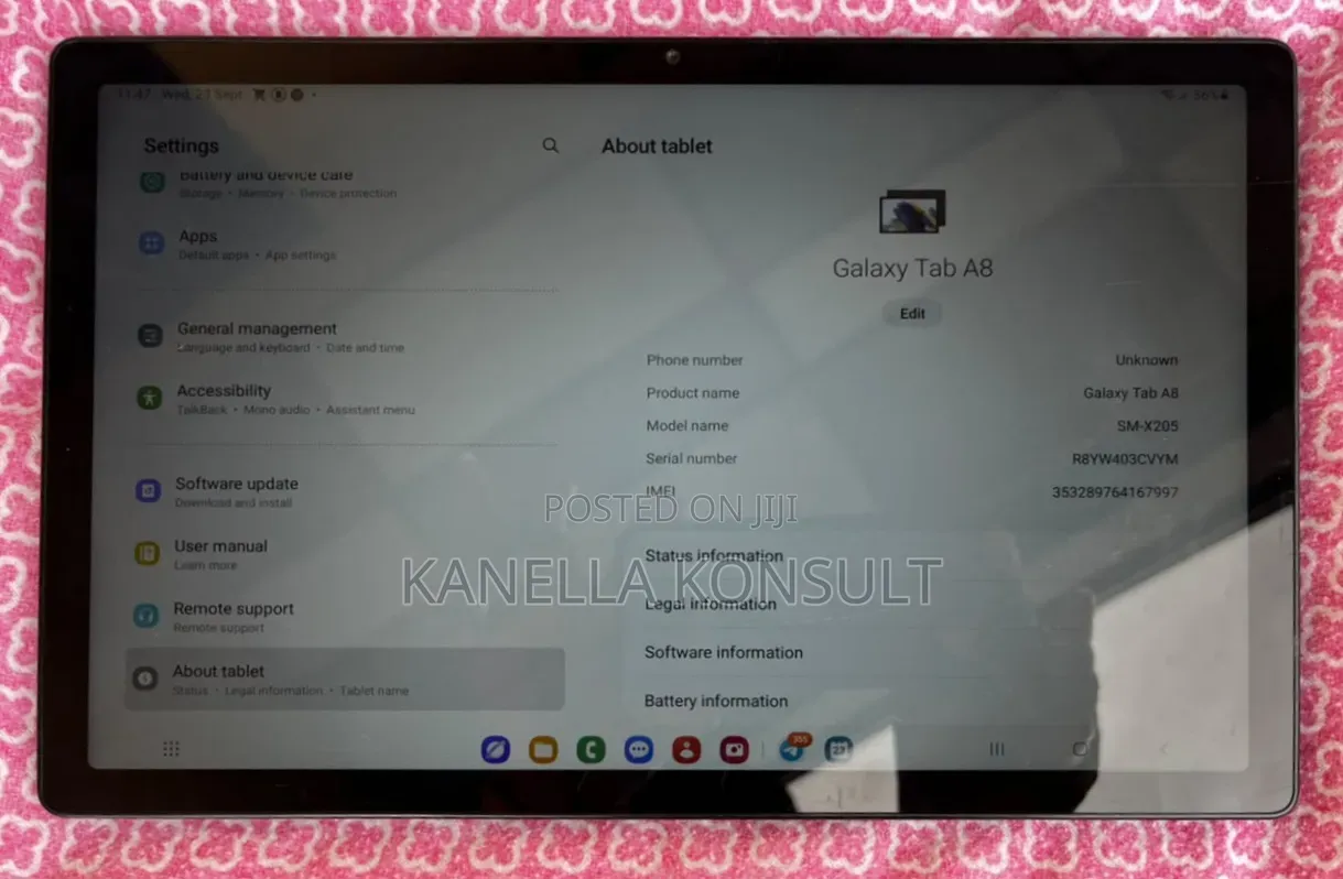 Samsung Galaxy Tab A8 10.5 (2021) 32 GB Black