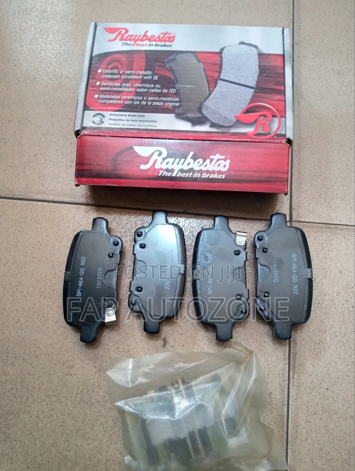 Original Ceramic Raybestos Equinox and GMC Terrain Brake Pads From USA