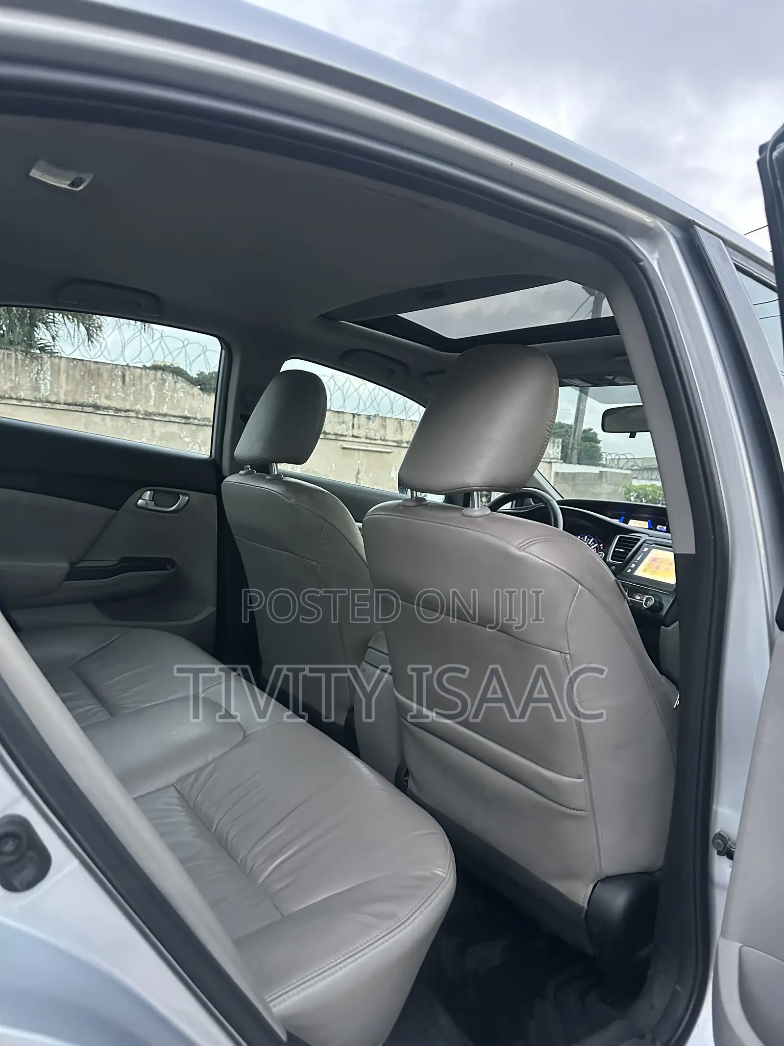 Honda Civic EX-L 4dr Sedan (1.8L 4cyl CVT) 2015 Gray
