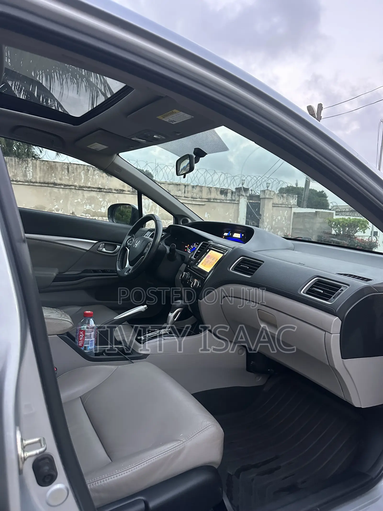 Honda Civic EX-L 4dr Sedan (1.8L 4cyl CVT) 2015 Gray