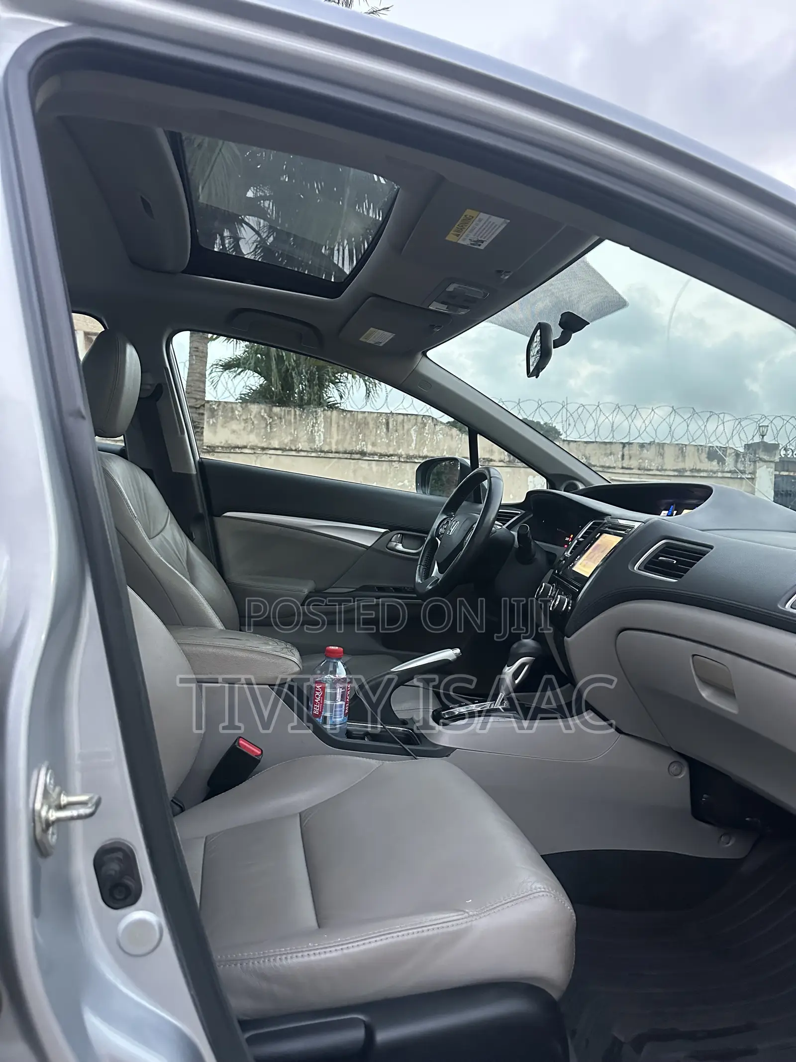 Honda Civic EX-L 4dr Sedan (1.8L 4cyl CVT) 2015 Gray