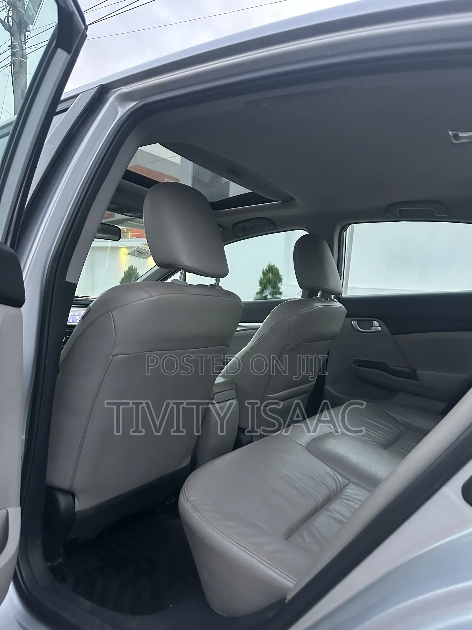 Honda Civic EX-L 4dr Sedan (1.8L 4cyl CVT) 2015 Gray