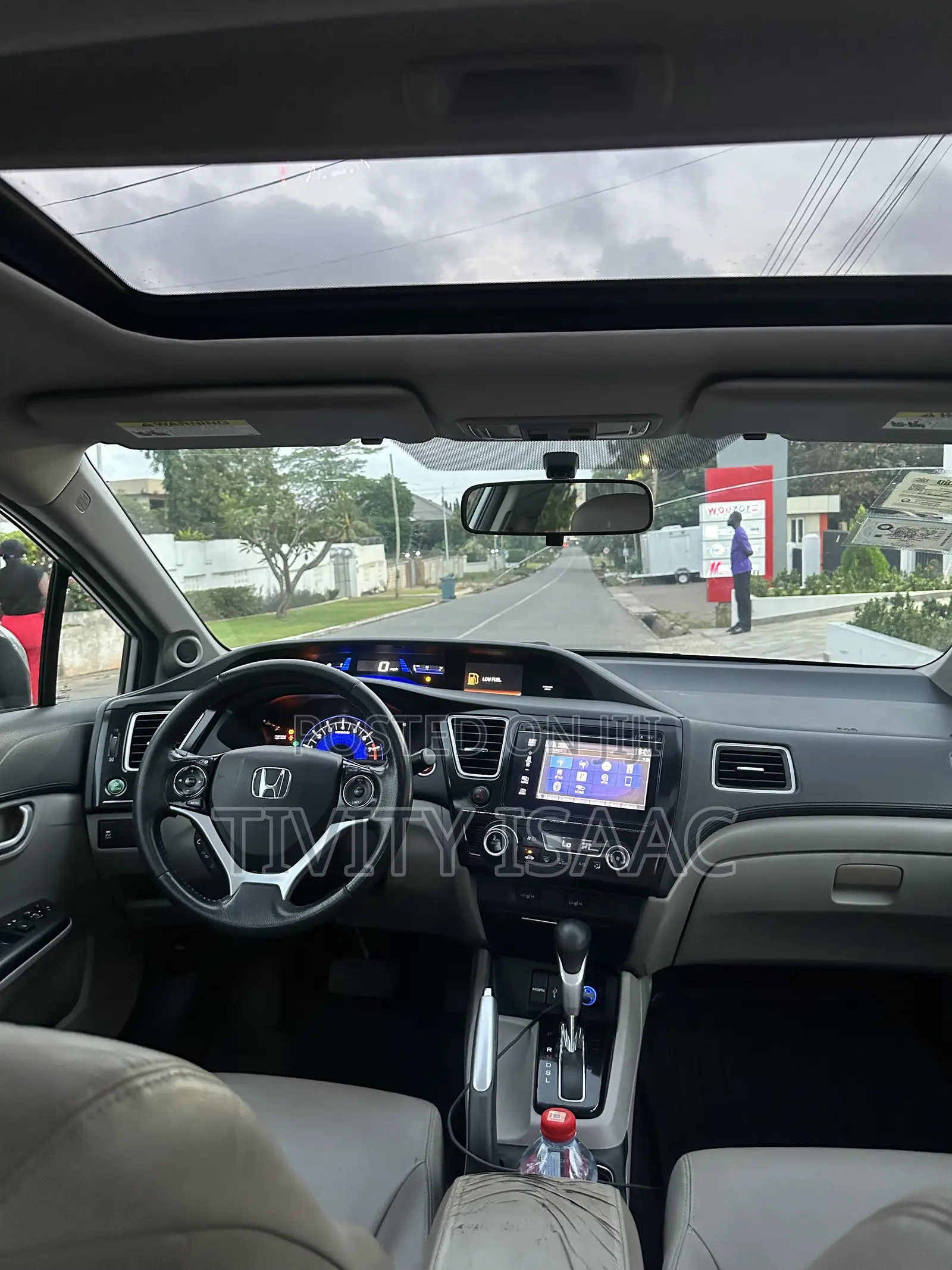 Honda Civic EX-L 4dr Sedan (1.8L 4cyl CVT) 2015 Gray