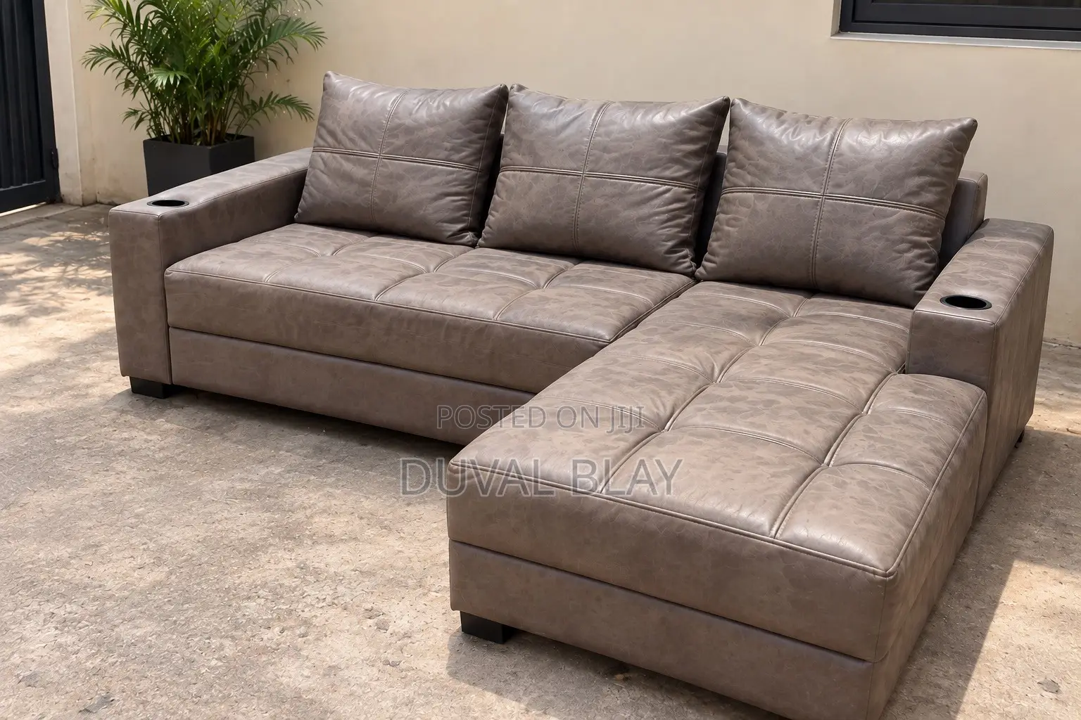 Used L-Shaped Sofa – Good Condition