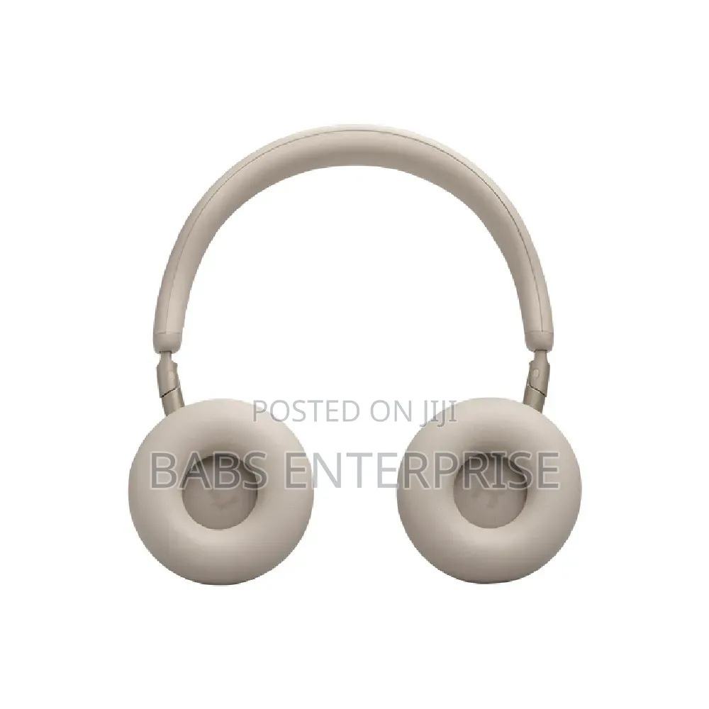 JBL Live 680NC Wireless on-Ear Noise Cancelling Headphones -Beige