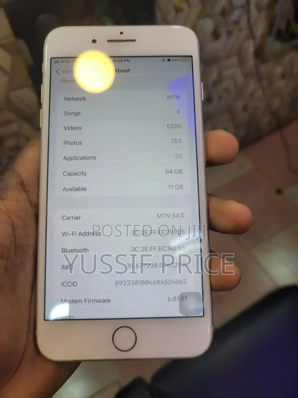 Apple iPhone 8 Plus 64 GB White