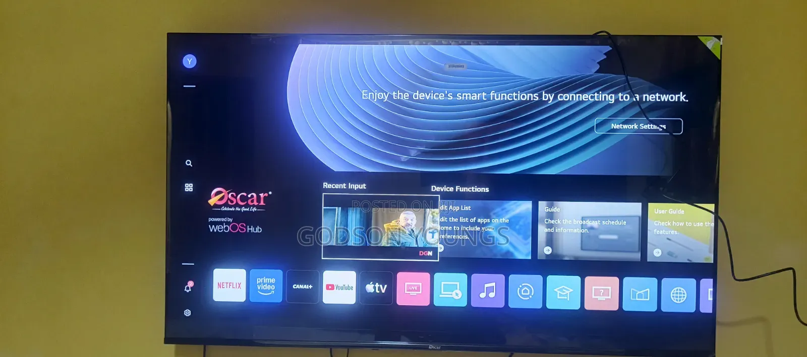 Oscar 55 Inch Smart TV