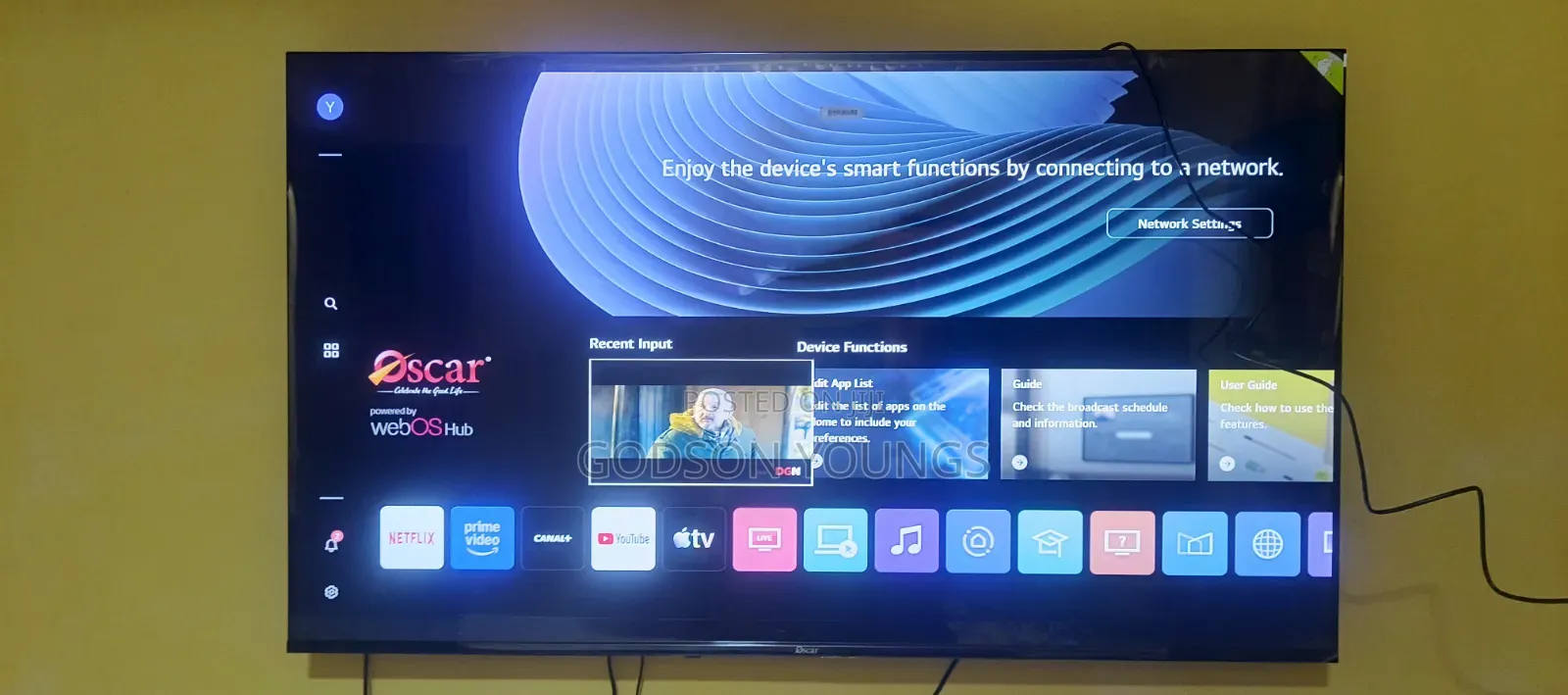 Oscar 55 Inch Smart TV