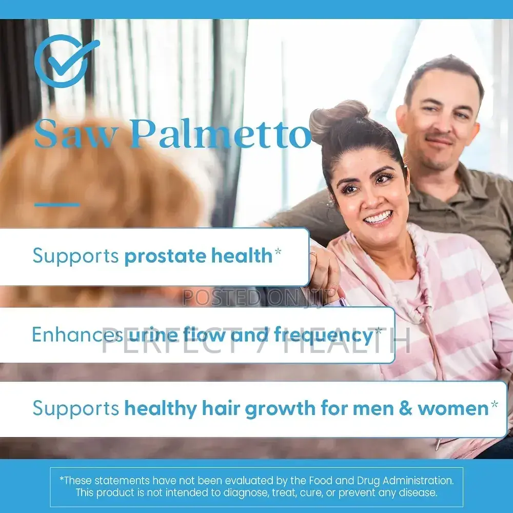 Saw Palmetto Standardized Extract 320 Mg, Prostate Health, 60 Softgels