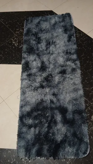 New Grey Fluffy Area Rug ( 160 X 60) Cm