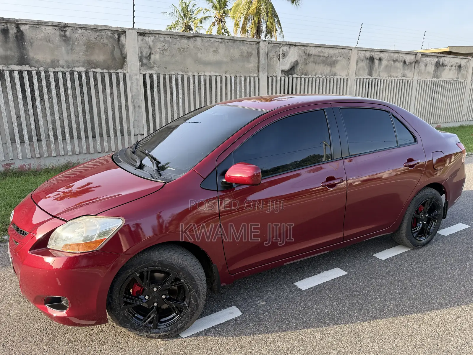 Toyota Yaris 1.3 VVT-i Automatic 2008 Burgundy