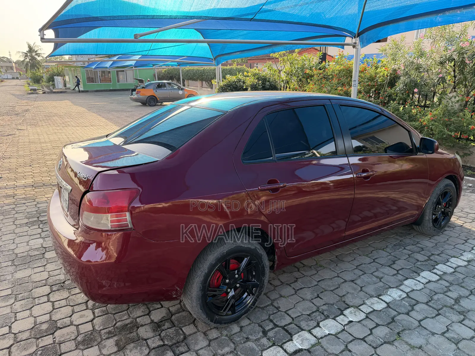 Toyota Yaris 1.3 VVT-i Automatic 2008 Burgundy