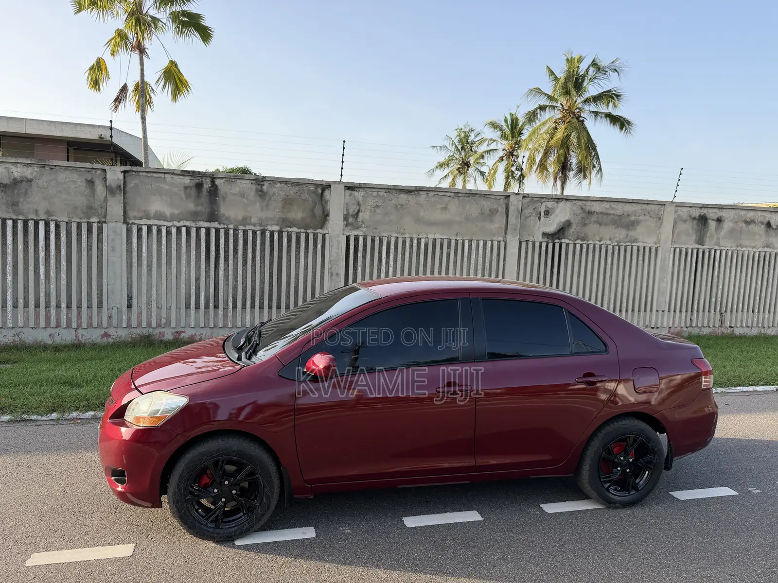 Toyota Yaris 1.3 VVT-i Automatic 2008 Burgundy