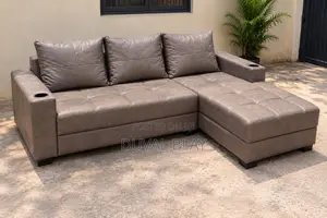 Used L-Shaped Sofa – Good Condition