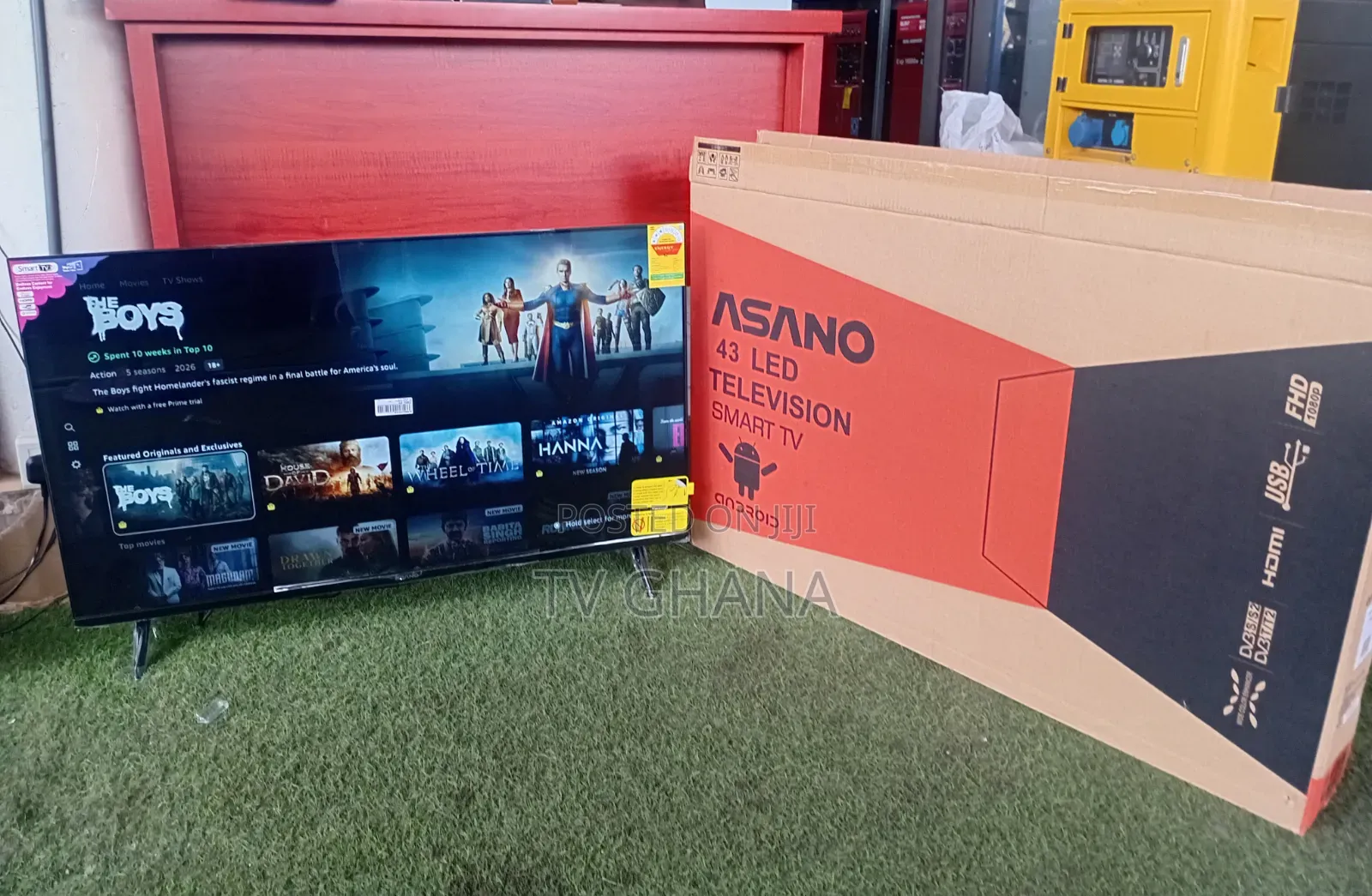 Asano 43” Smart LED TV – Quality Home Appliance With Excellent 43 TVS