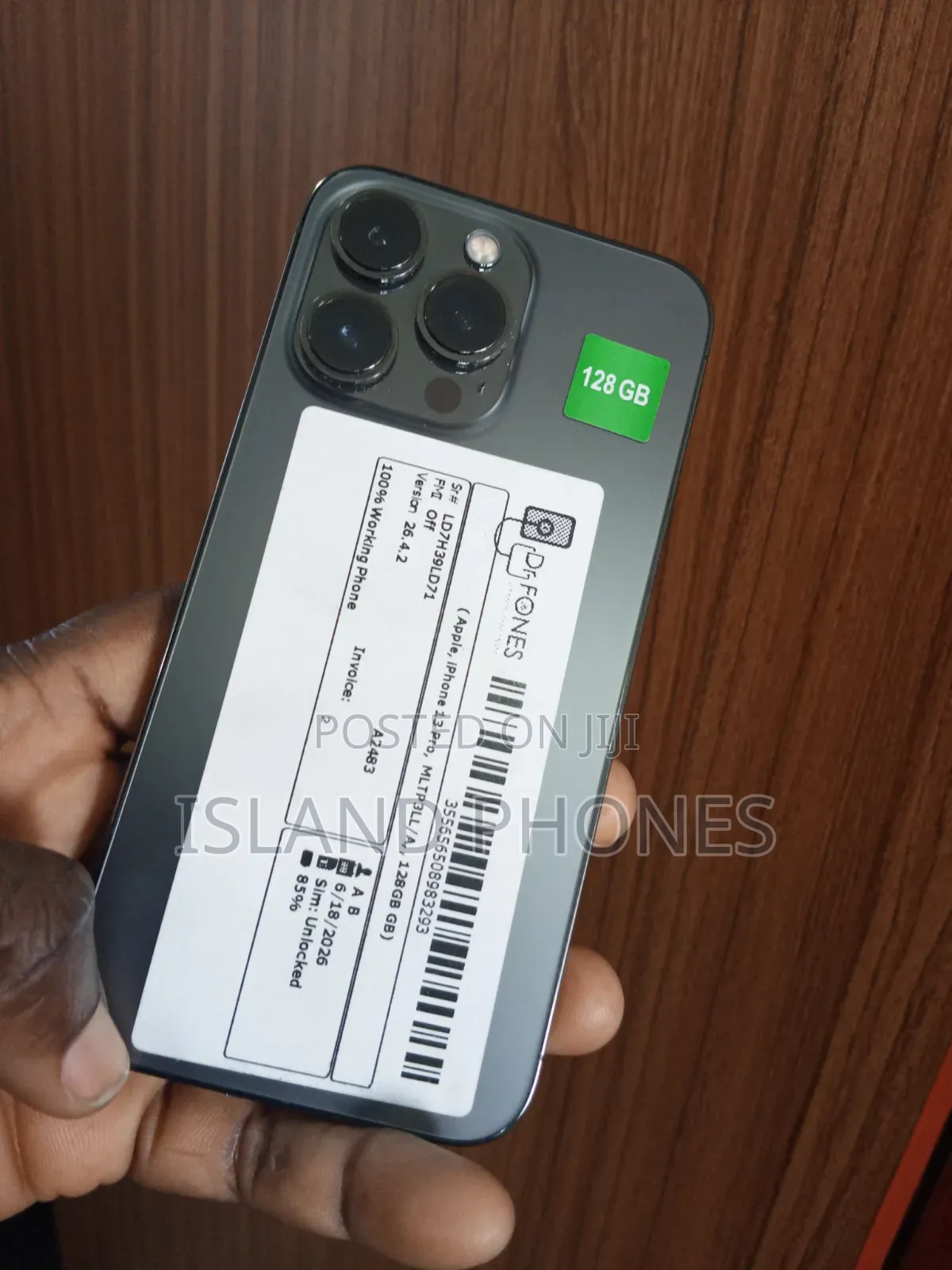 Apple iPhone 13 Pro 128 GB Black