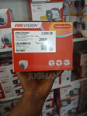 Hikvision Turbo HD Two-Way Audio Fixed Camera,2MP