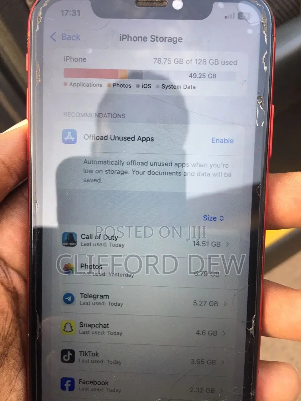 Apple iPhone XR 128 GB Red