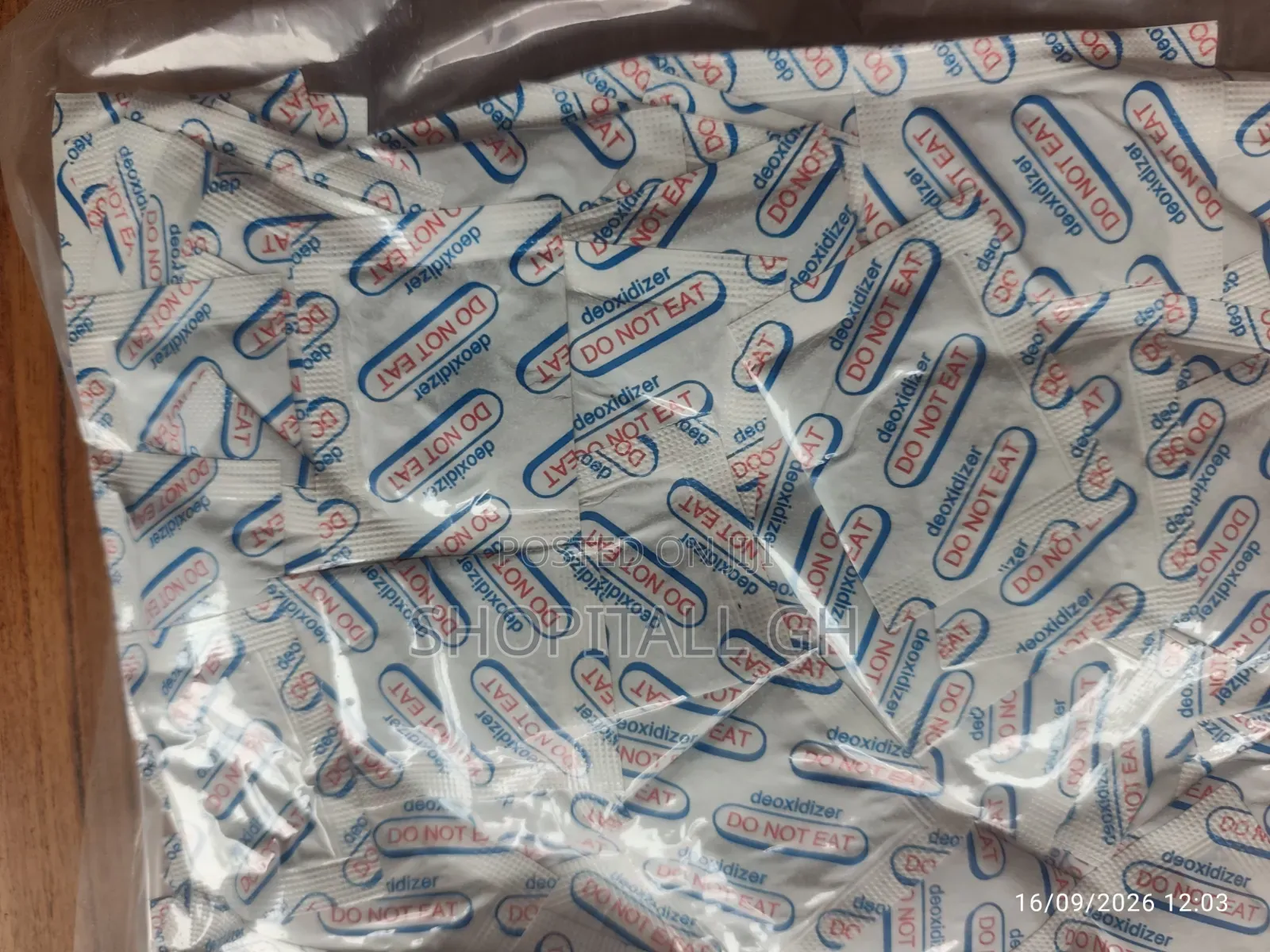 Food Grade Oxygen Absorbers - Maintains Freshness in Foods