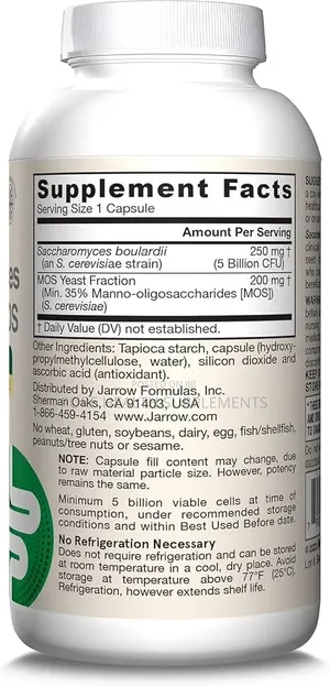 Probiotic + Prebiotic, Saccharomyces Boulardii + MOS, 90 Veggie Caps