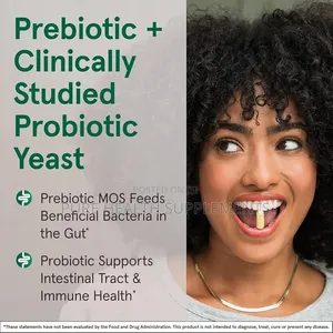 Probiotic + Prebiotic, Saccharomyces Boulardii + MOS, 90 Veggie Caps