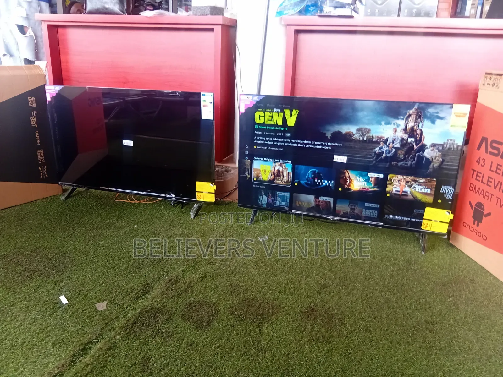 Asano 43” Smart TV – Stunning Picture Seamless Streaming
