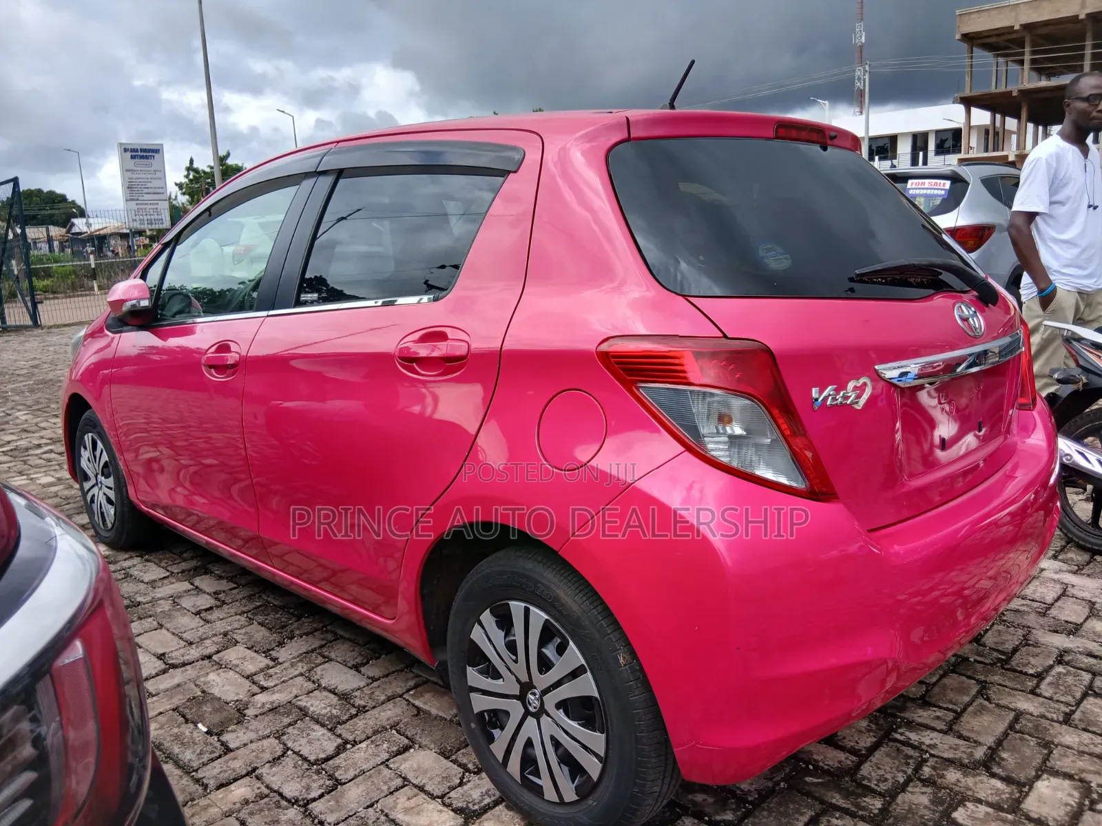 Toyota Vitz 2014 Pink