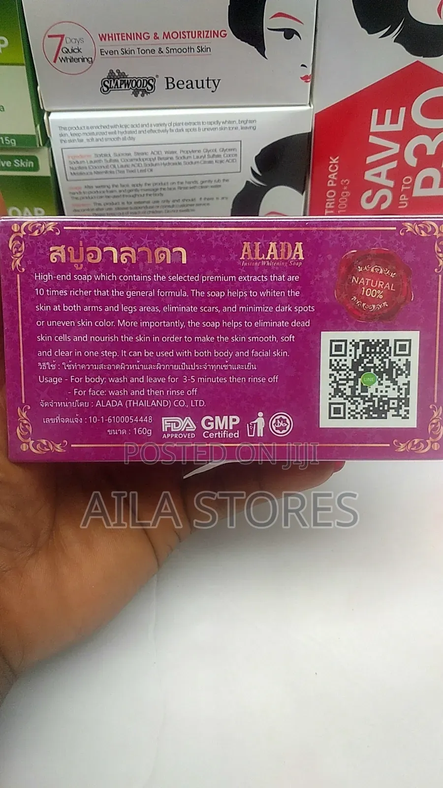 Alada Instant Whitening Soap