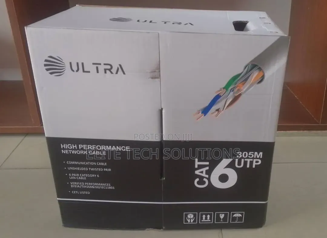 Ultra Cat6 Cable 305m Utp Indoor