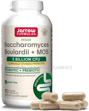 Probiotic + Prebiotic, Saccharomyces Boulardii + MOS, 90 Veggie Caps
