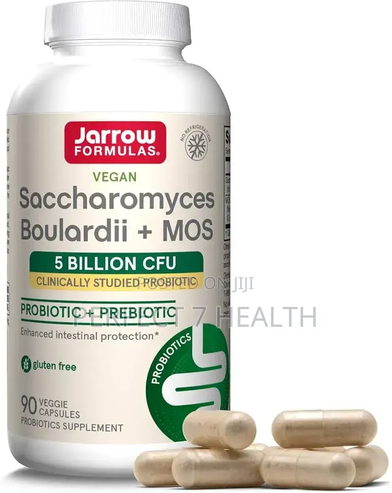 Probiotic Saccharomyces Boulardii + MOS, Gut Health, 90 Veggie Caps
