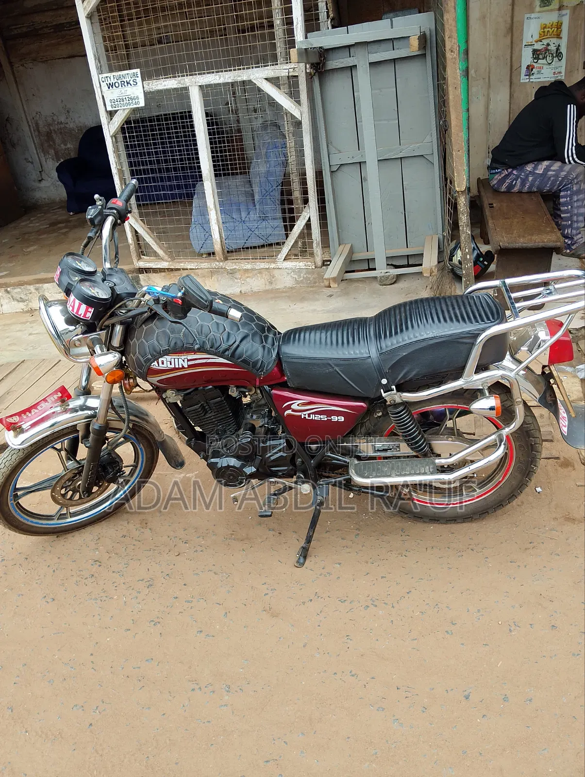 Haojue HJ125-8K 2022 Red